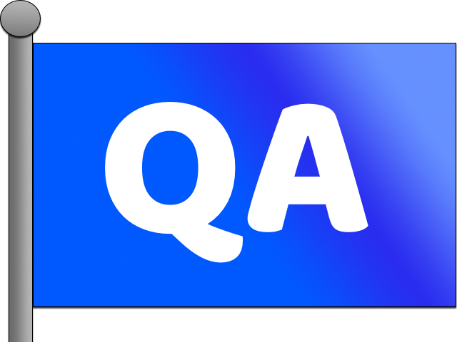 QA Flag Logo